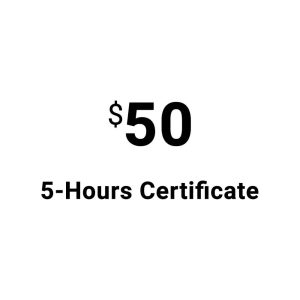 5-Hours Certificate